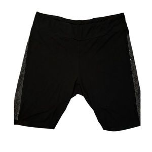 Biker Shorts with Bling On Side